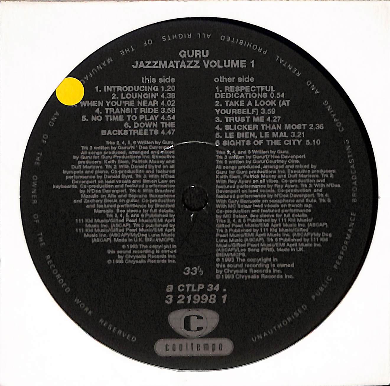 Jazzmatazz (Volume 1)