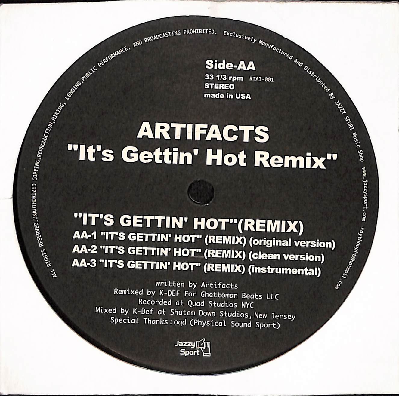 So... / It's Gettin' Hot Remix