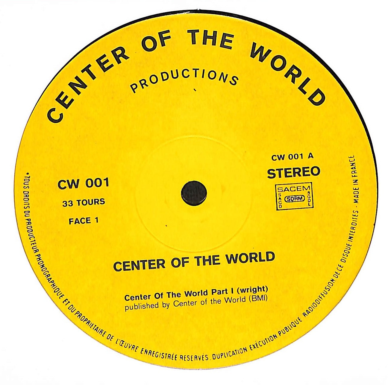 Center Of The World