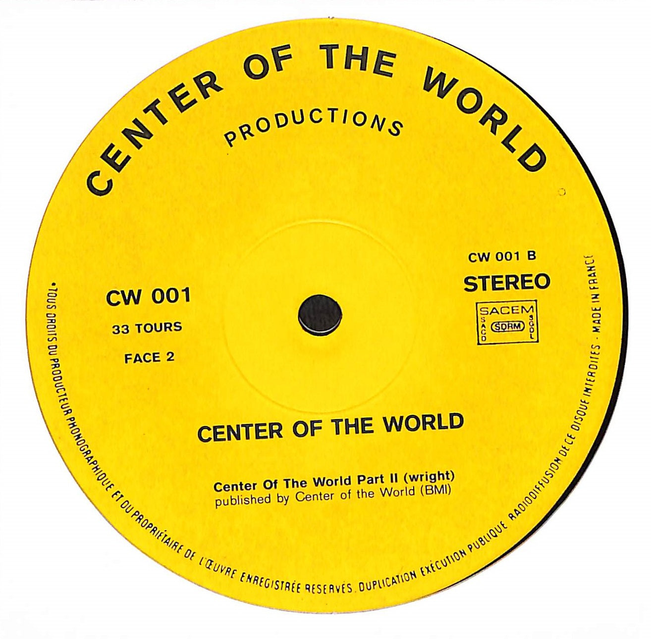 Center Of The World