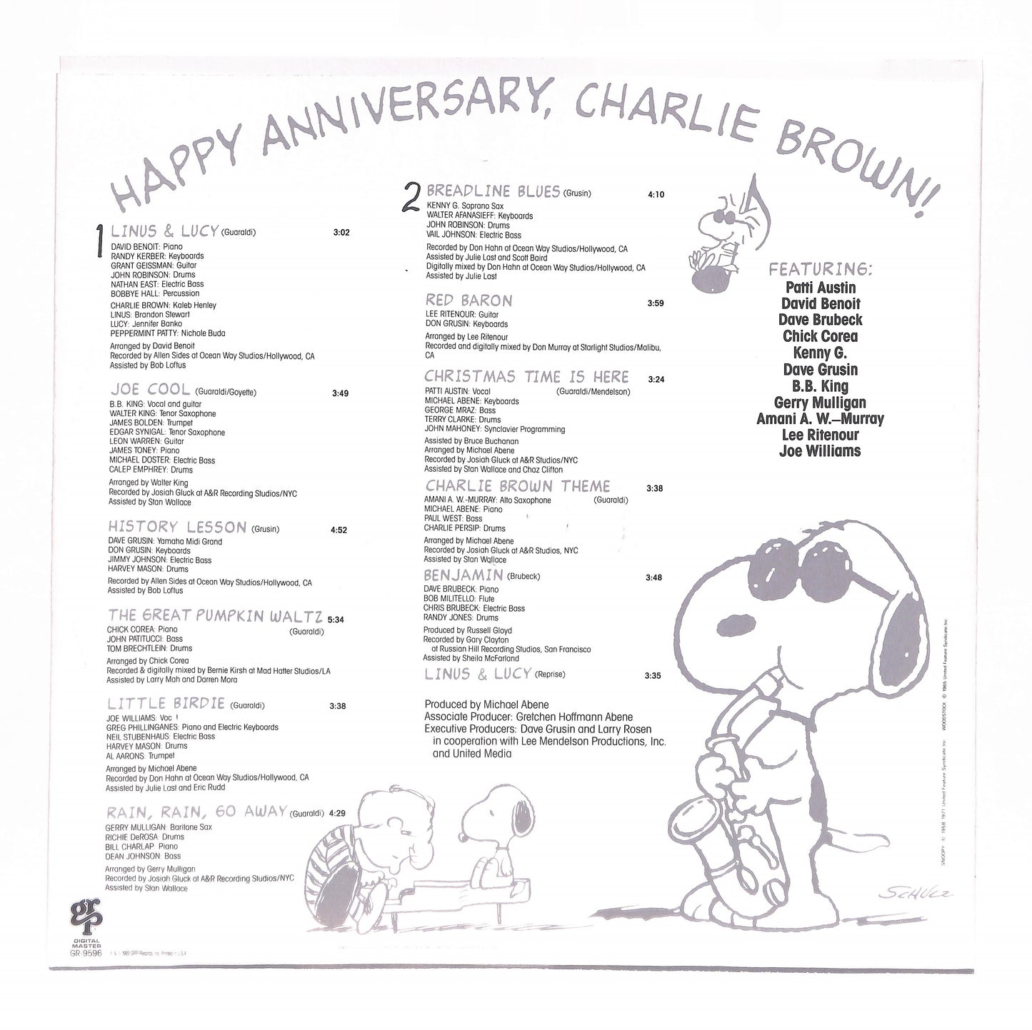 Happy Anniversary, Charlie Brown!