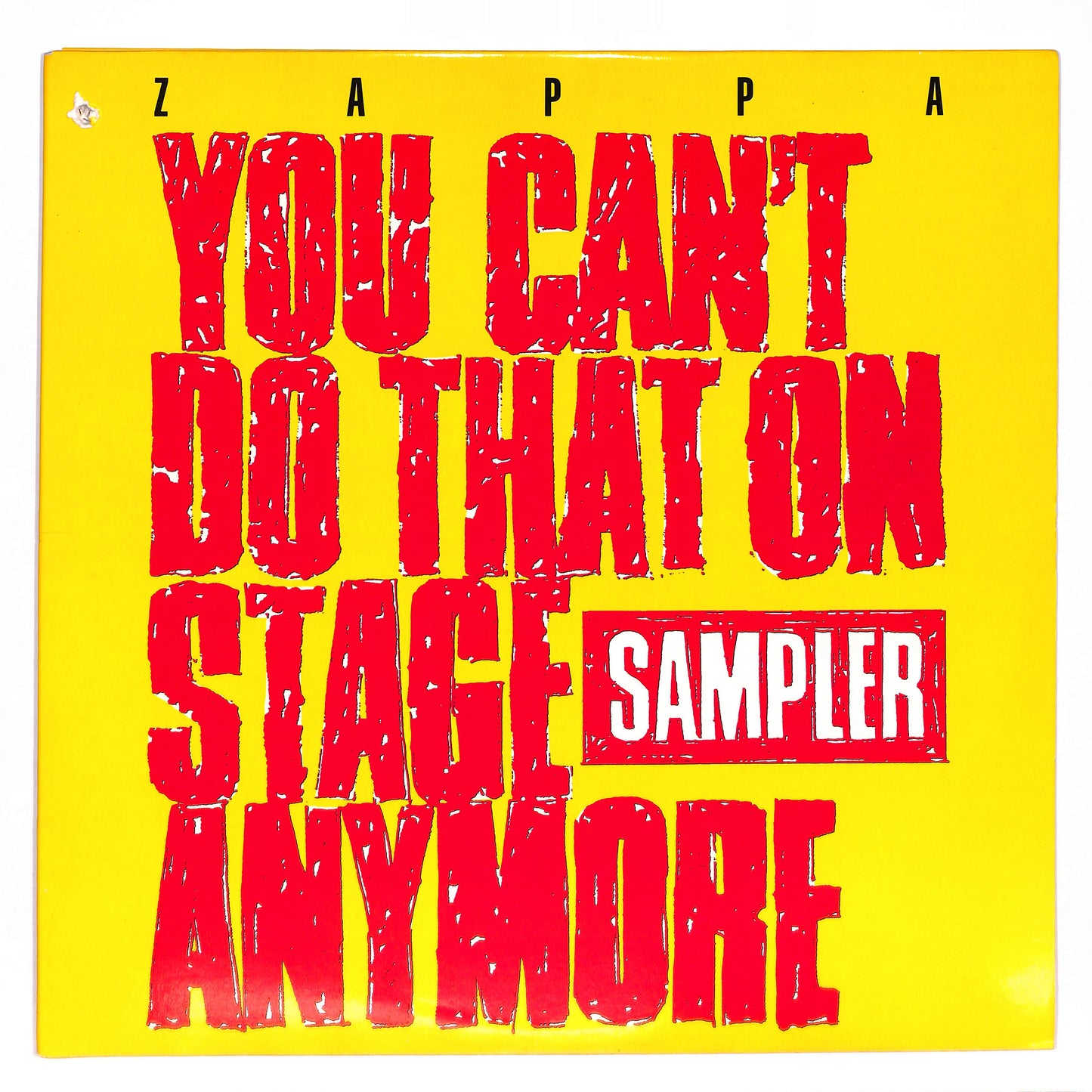 You Can't Do That On Stage Anymore (Sampler)