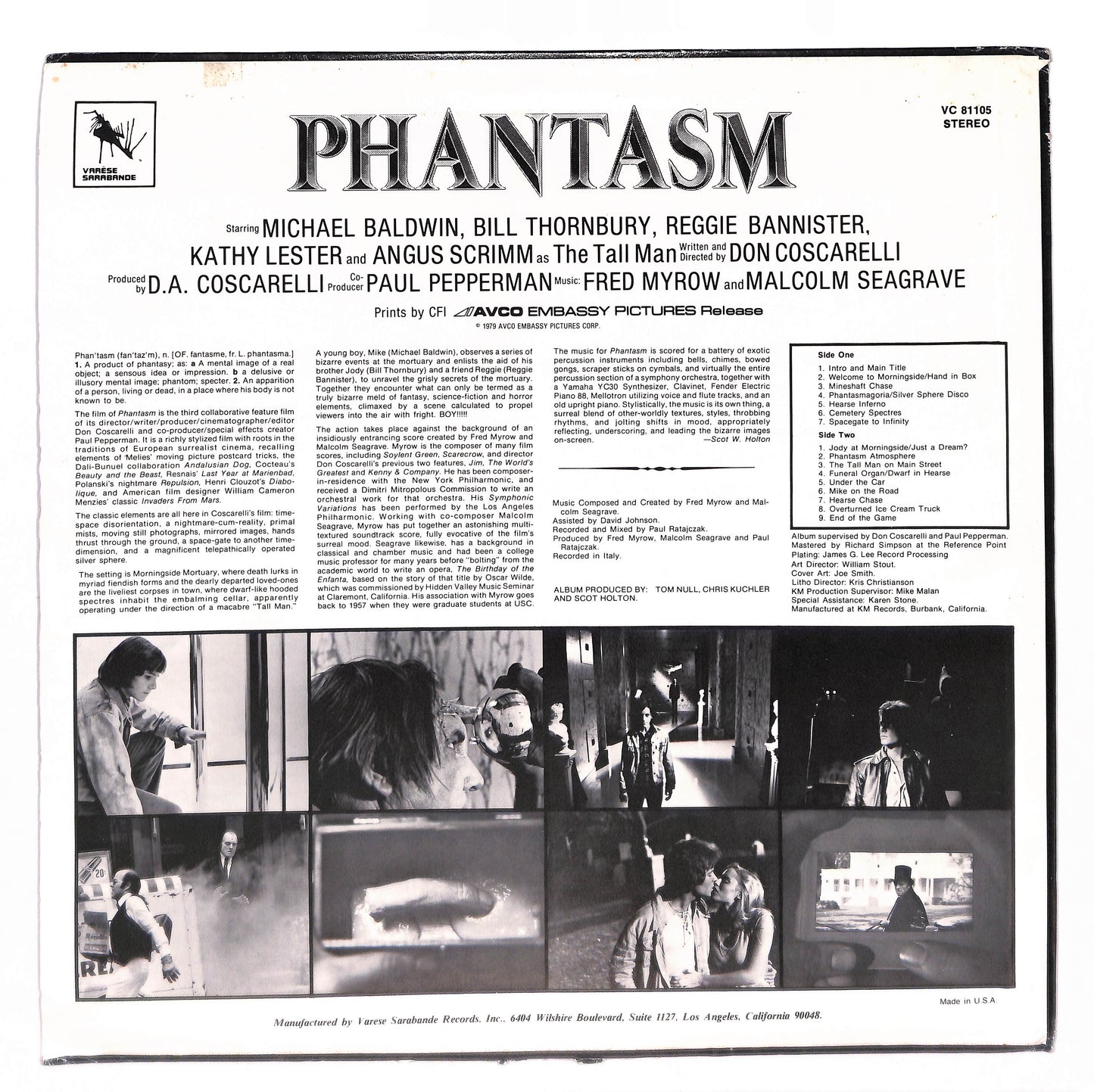 Phantasm (Original Motion Picture Soundtrack)