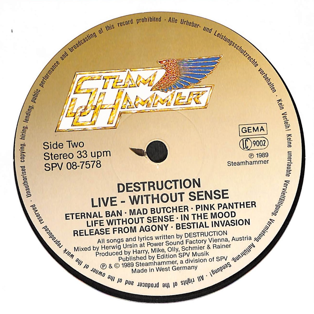 Live - Without Sense