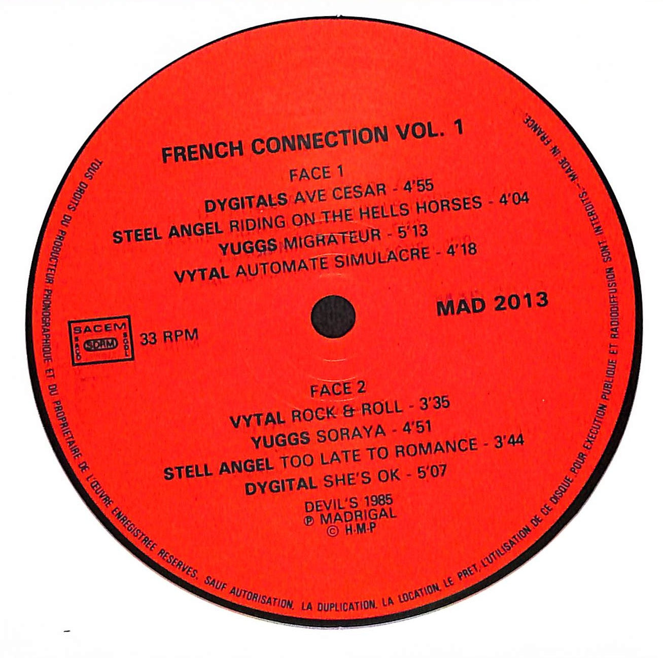 HMP Présente : French Connection Vol 1