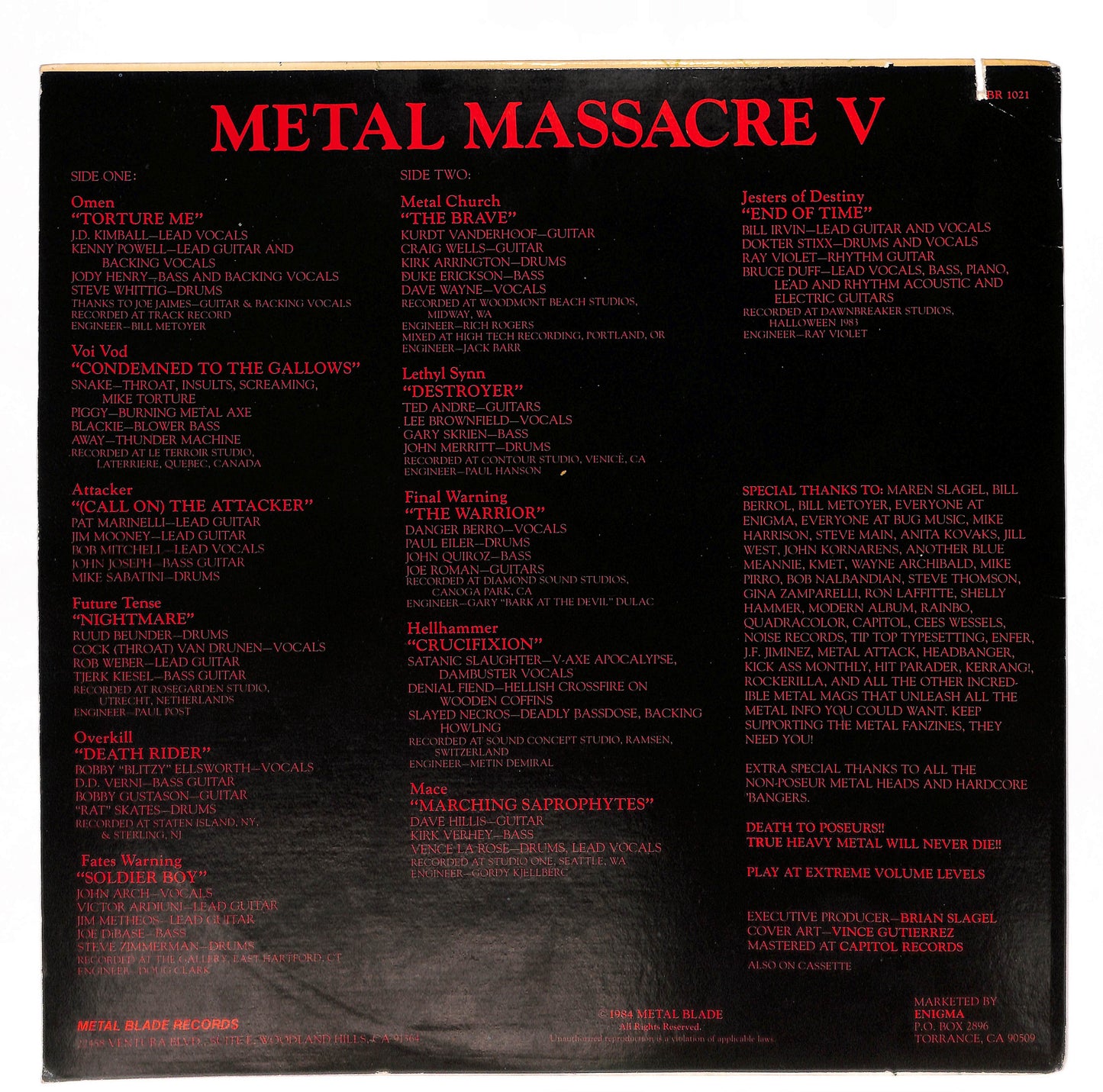 Metal Massacre V