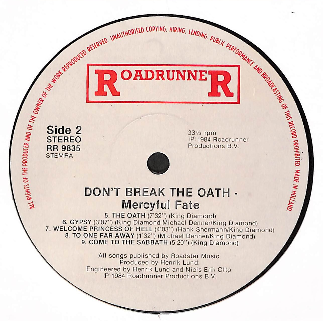 Don't Break The Oath