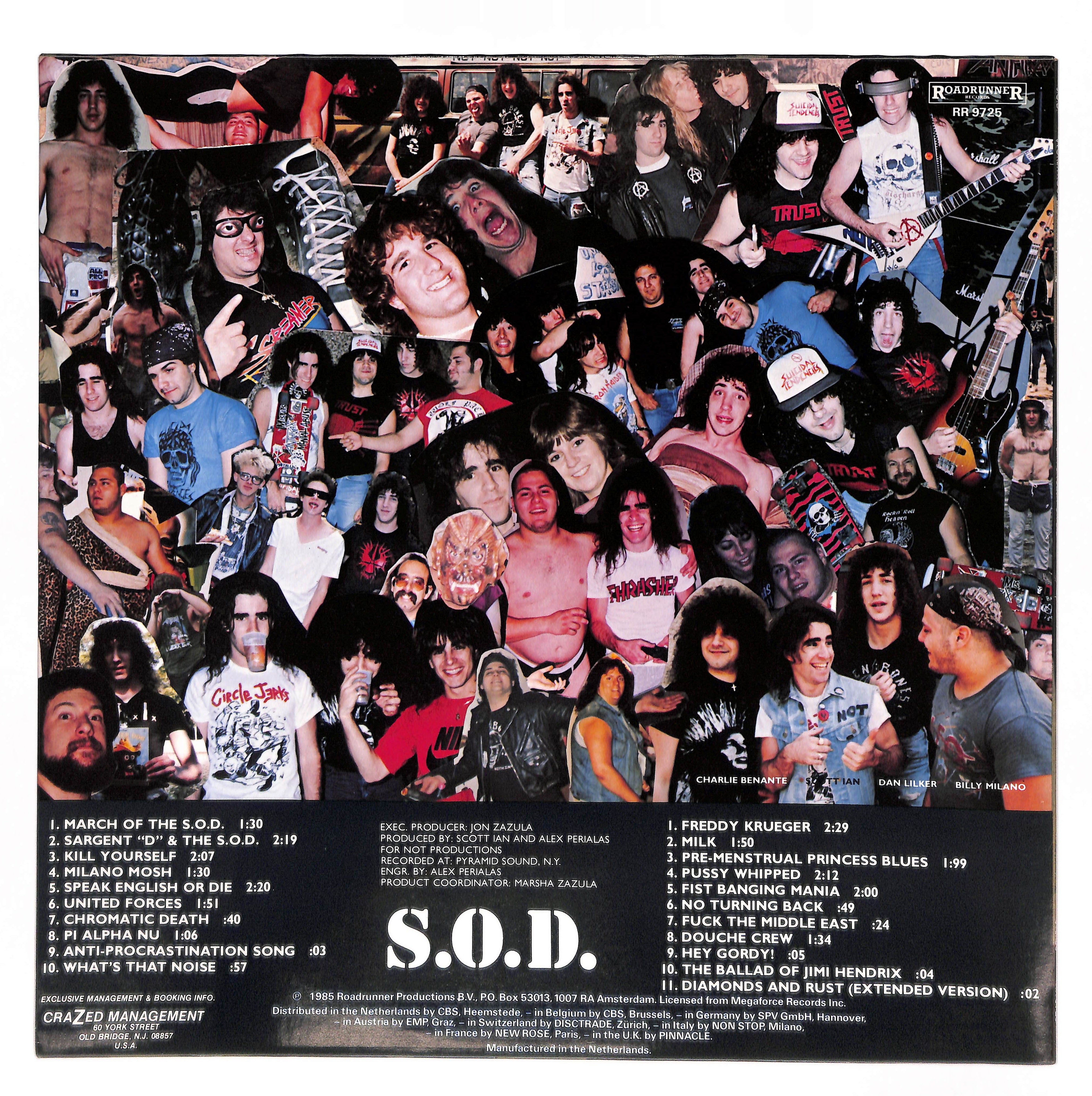 S.O.D./ SPEAK ENGLISH OR DIE 【ピクチャーディスク】 S.O.D./ SPEAK ENGLISH OR DIE 【ピクチャーディスク】 Amazon