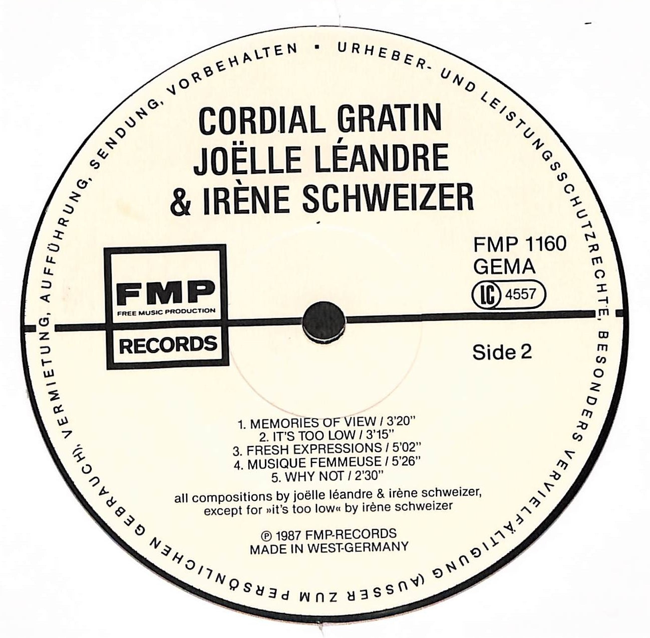 Cordial Gratin