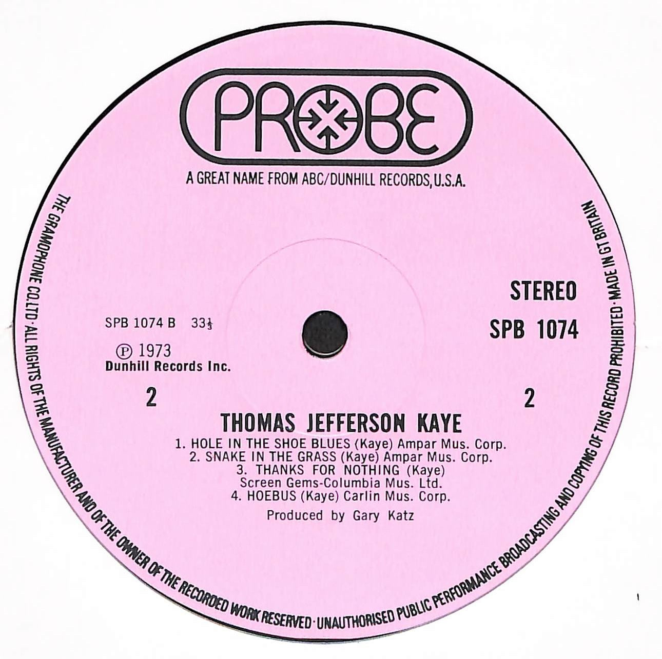 Thomas Jefferson Kaye