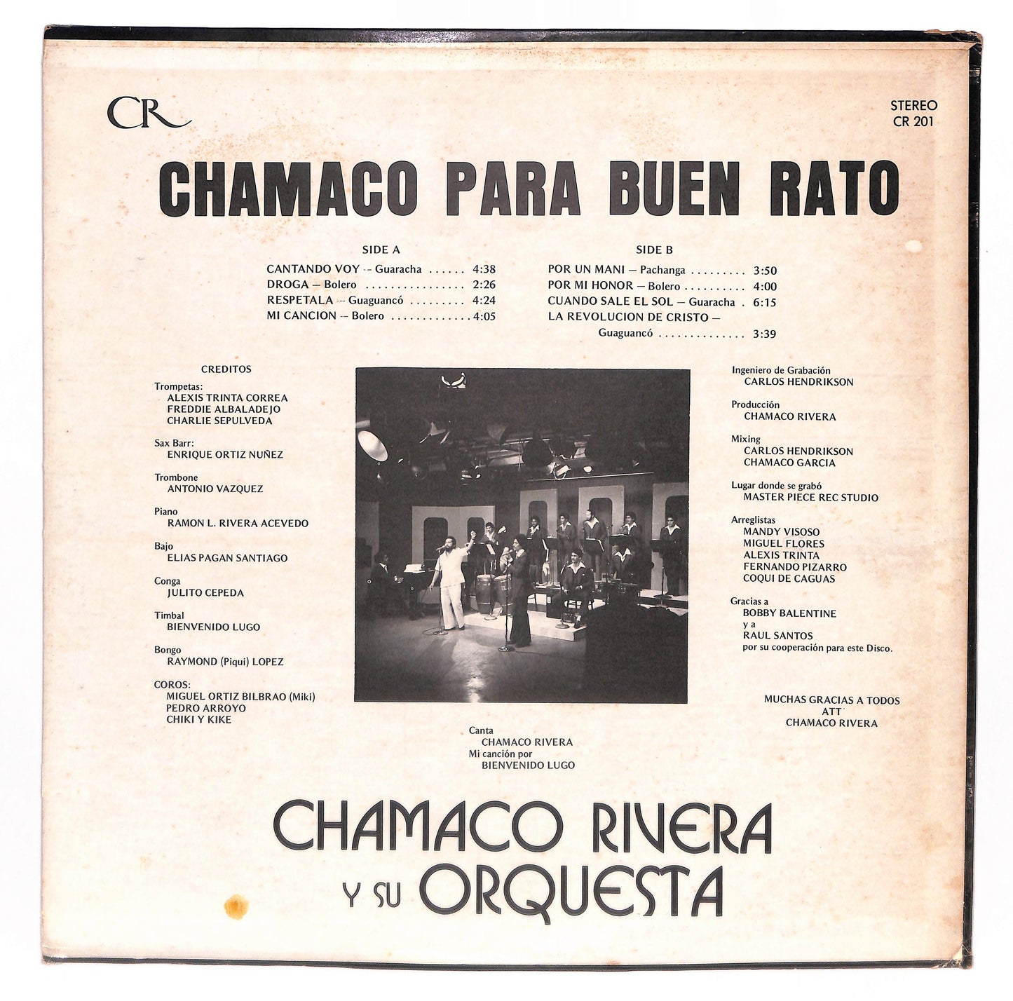 Chamaco Para Buen Rato