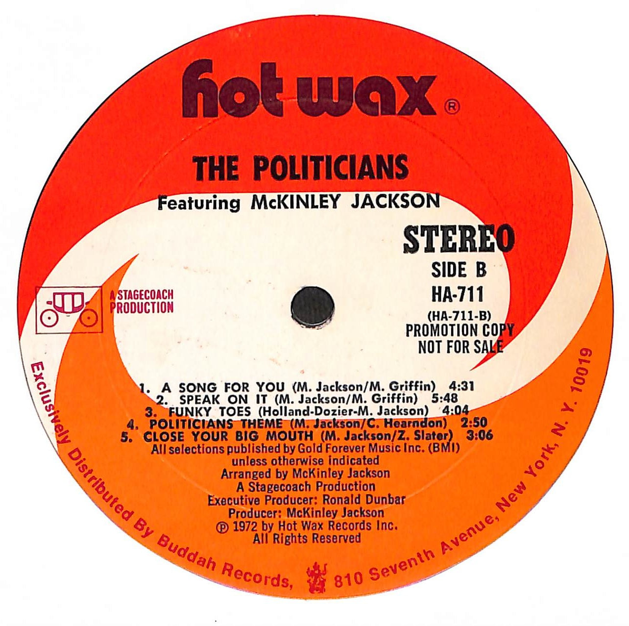 The Politicians Featuring McKinley Jackson