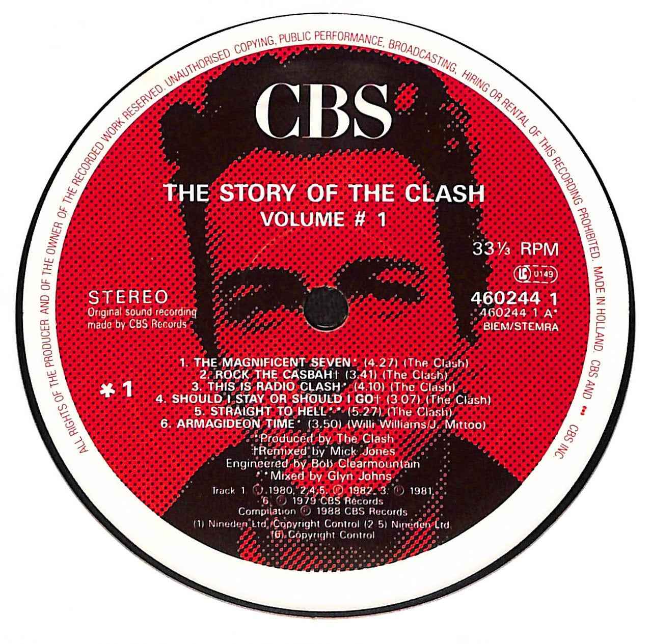 The Story Of The Clash  (Volume 1)