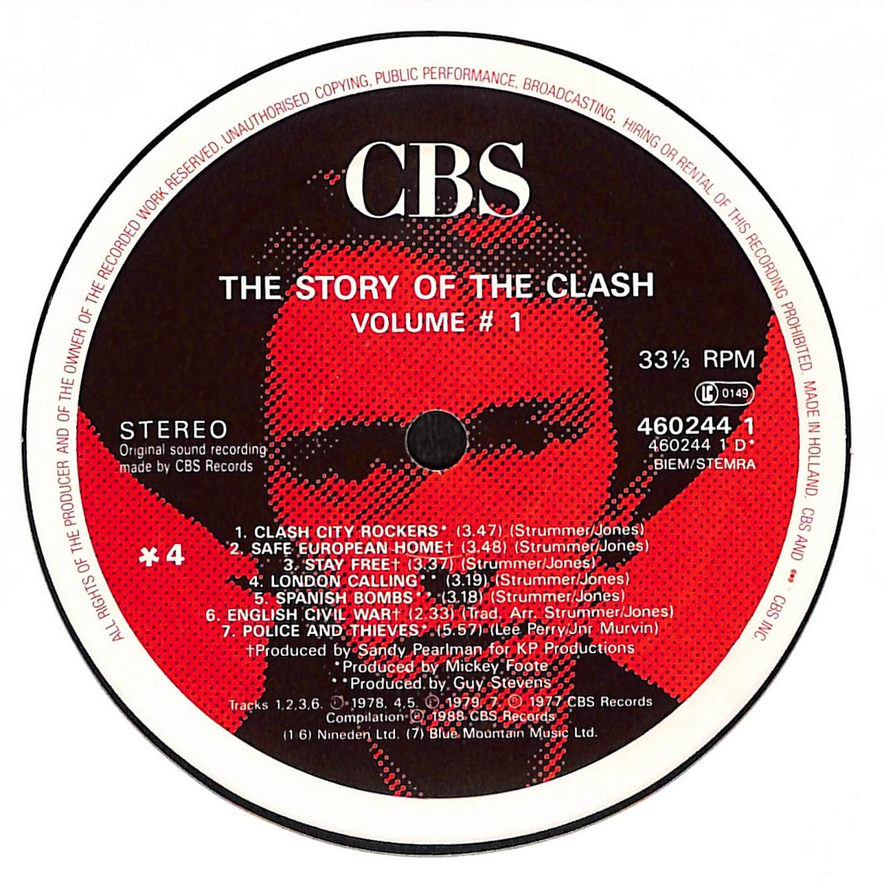 The Story Of The Clash  (Volume 1)