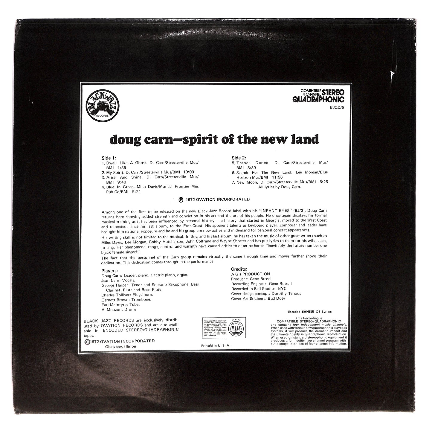 Spirit Of The New Land