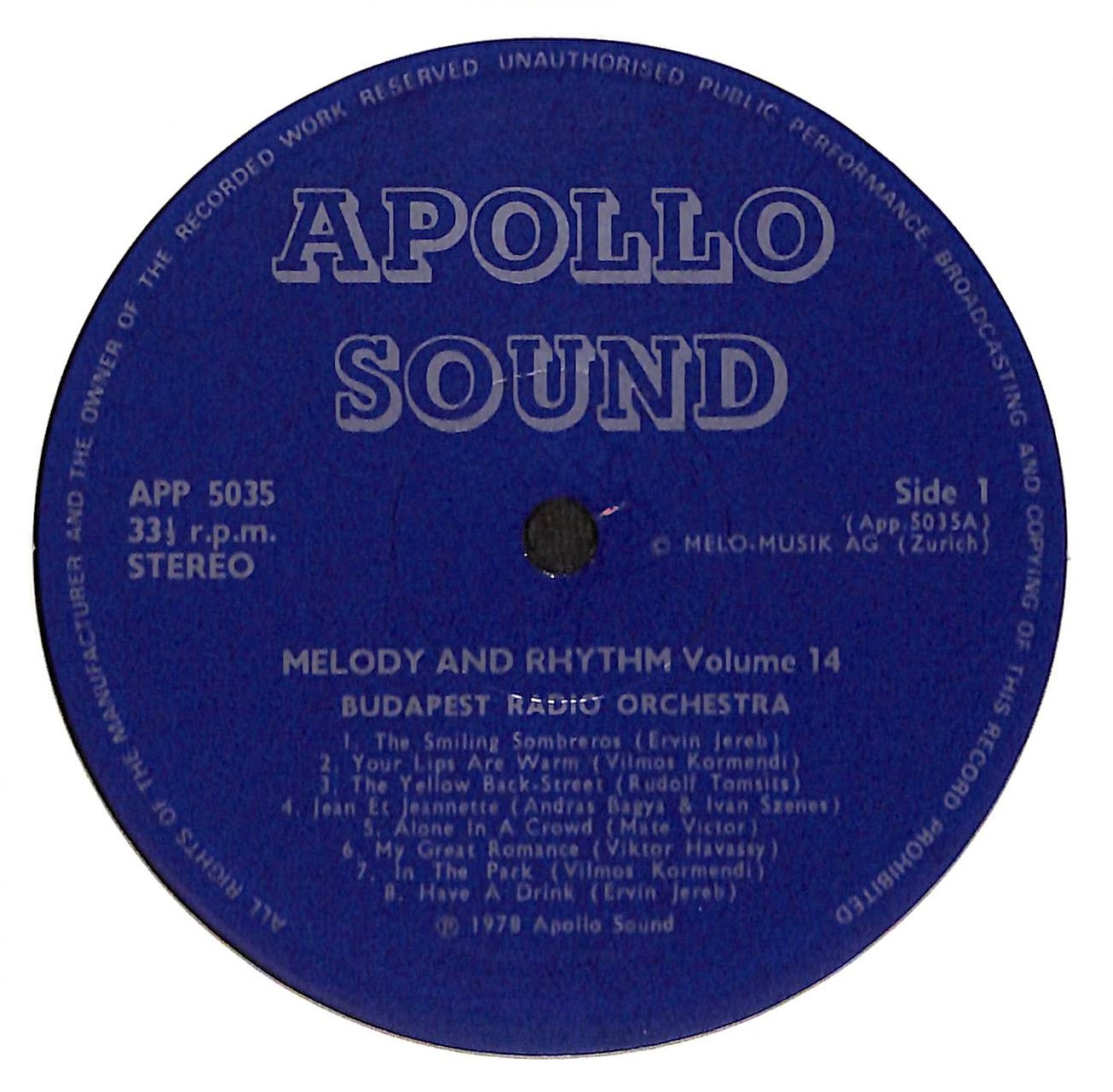 Melody And Rhythm Volume 14