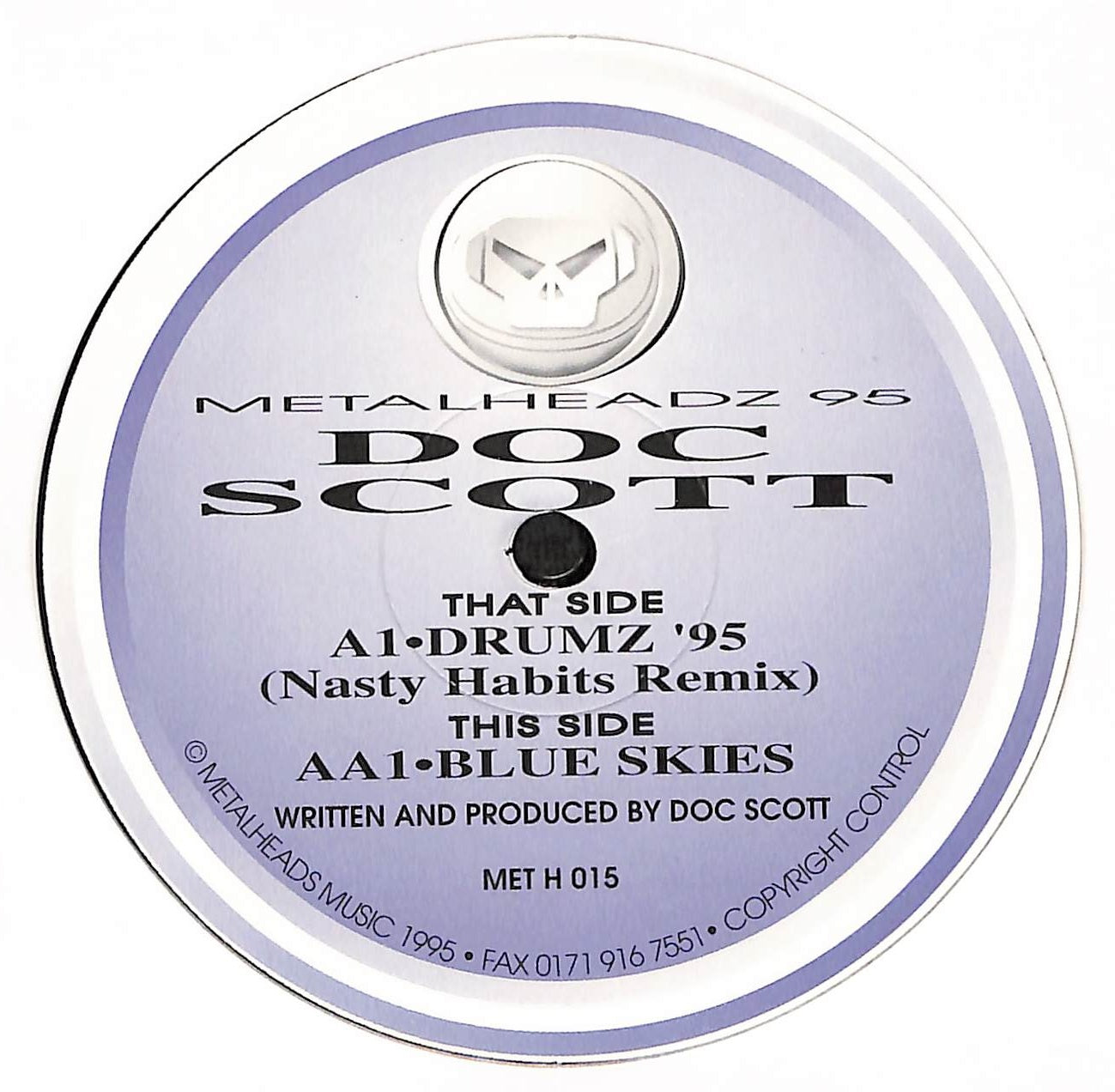 Drumz '95 (Nasty Habits Remix) / Blue Skies