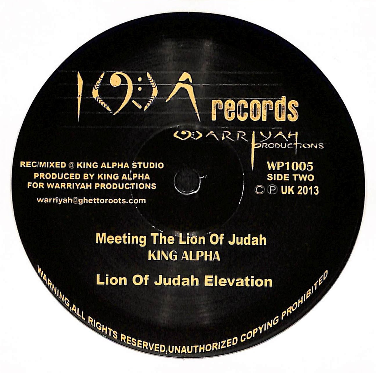 I & I Trust In Jah / Meeting The Lion Of Judah