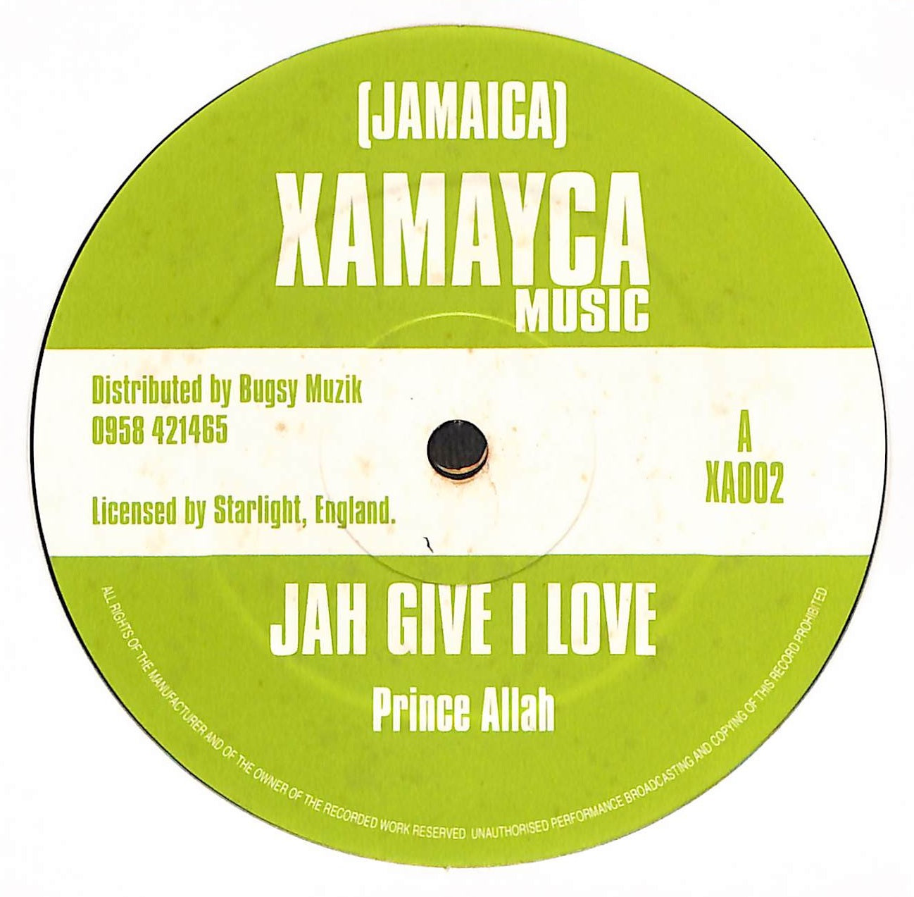 Jah Give I Love / Jerusalem