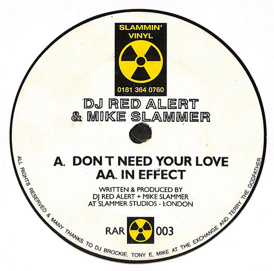 Don't Need Your Love / In Effect