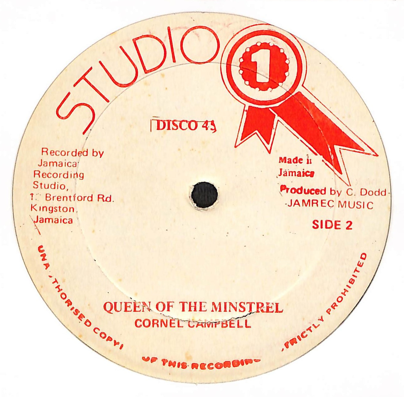 Queen Of The Minstrel / I Don't Know Why