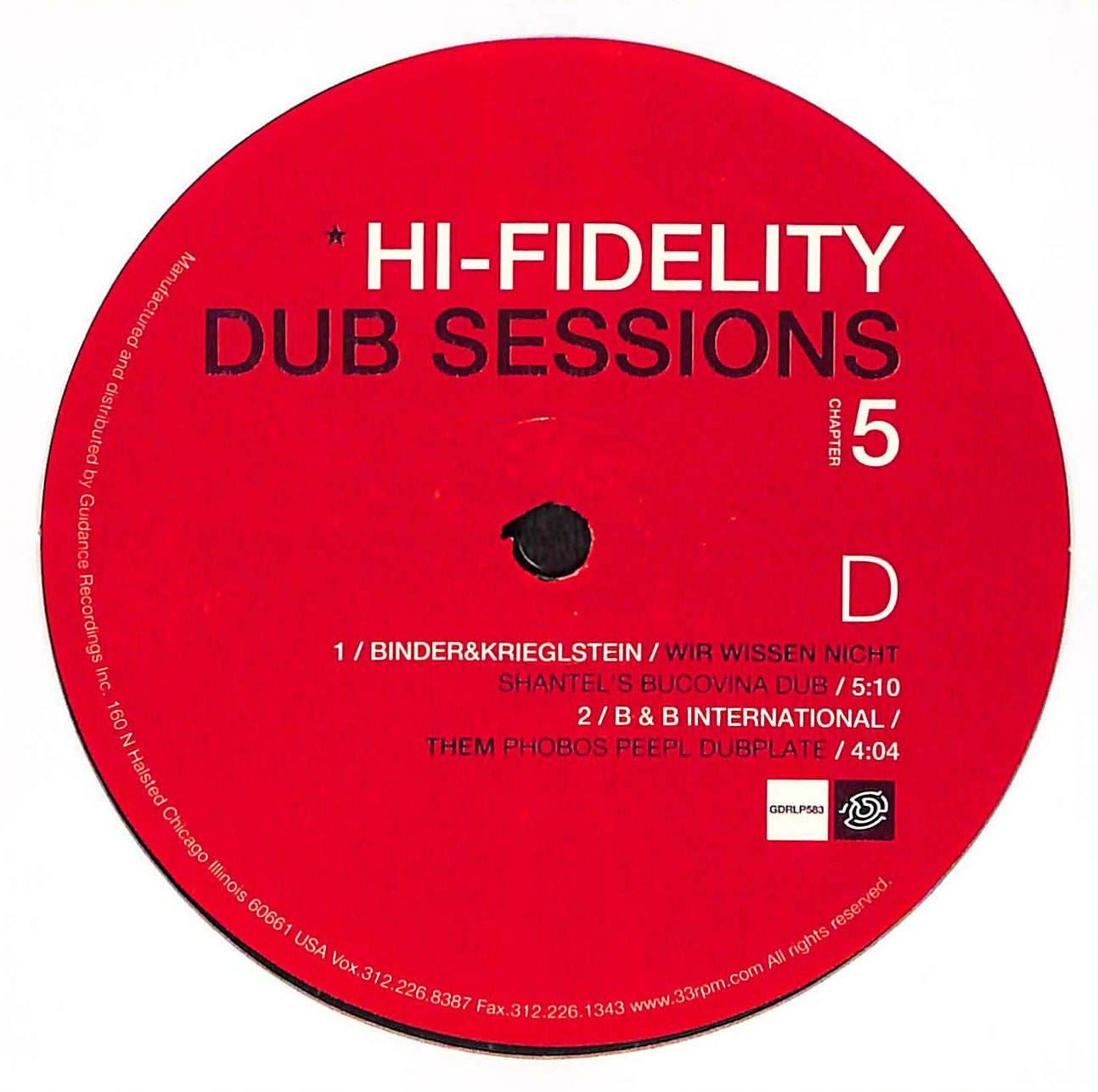 Hi-Fidelity Dub Sessions - Chapter Five