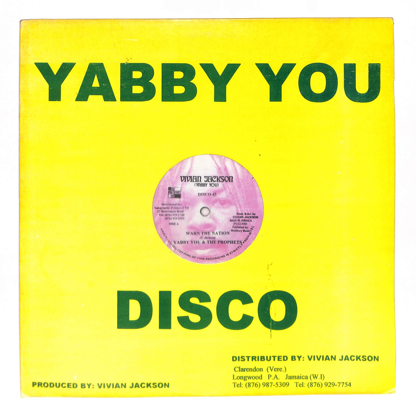 Warn The Nation / Jah Love