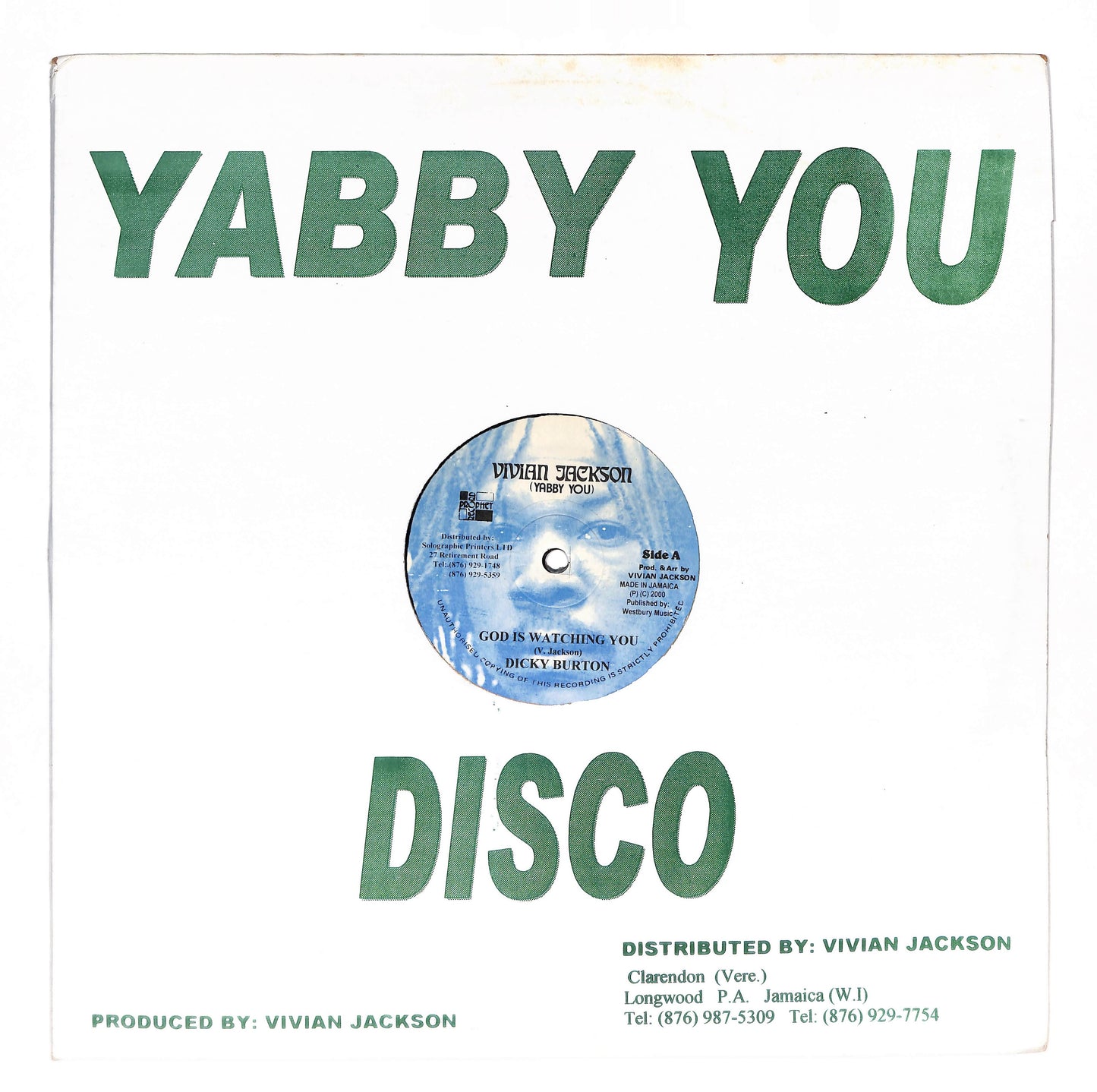 God Is Watching You / Pablo Dread In A Red