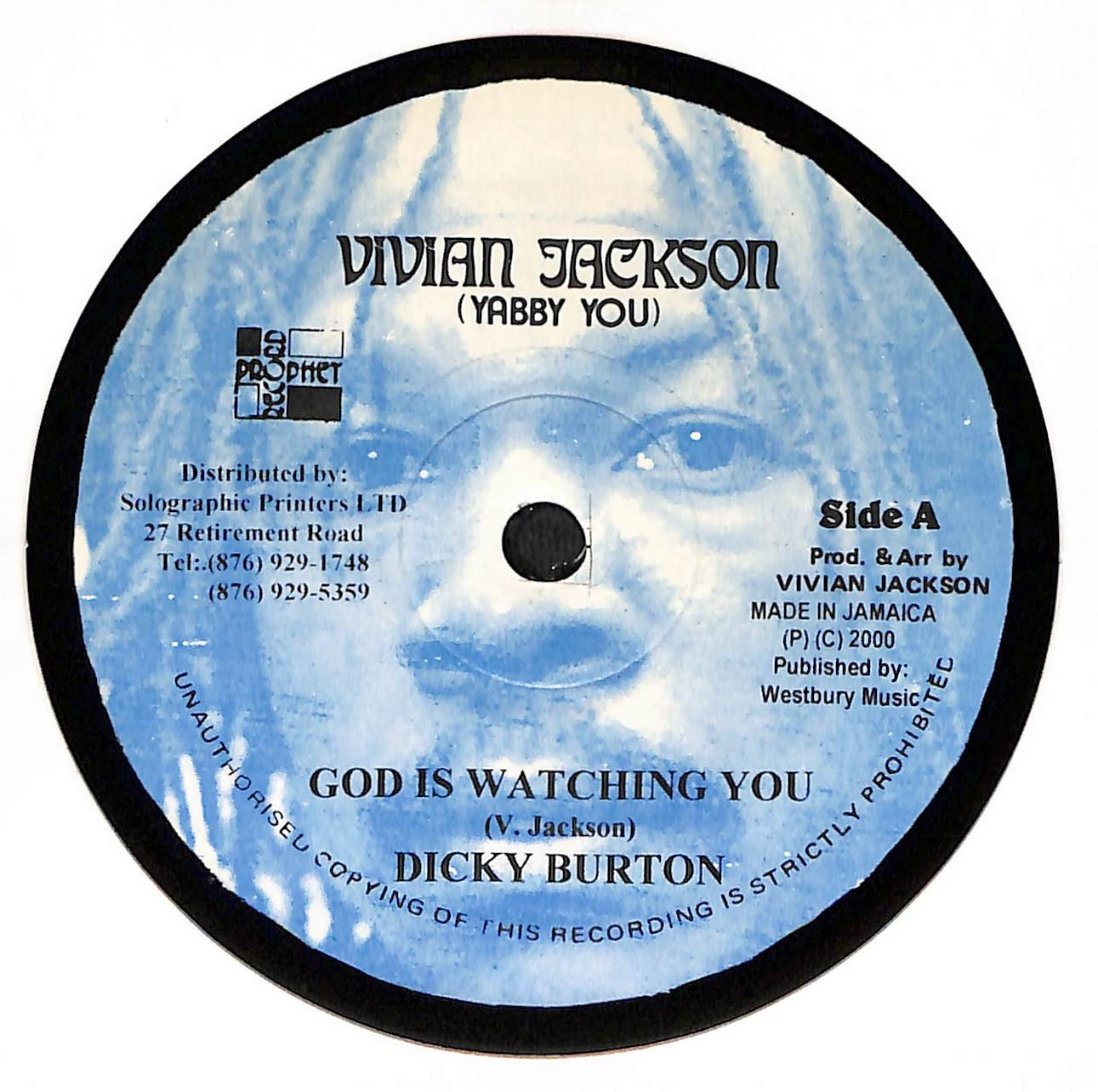 God Is Watching You / Pablo Dread In A Red