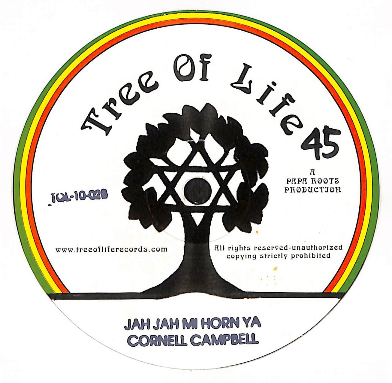 Trod On / Jah Jah Mi Horn Ya