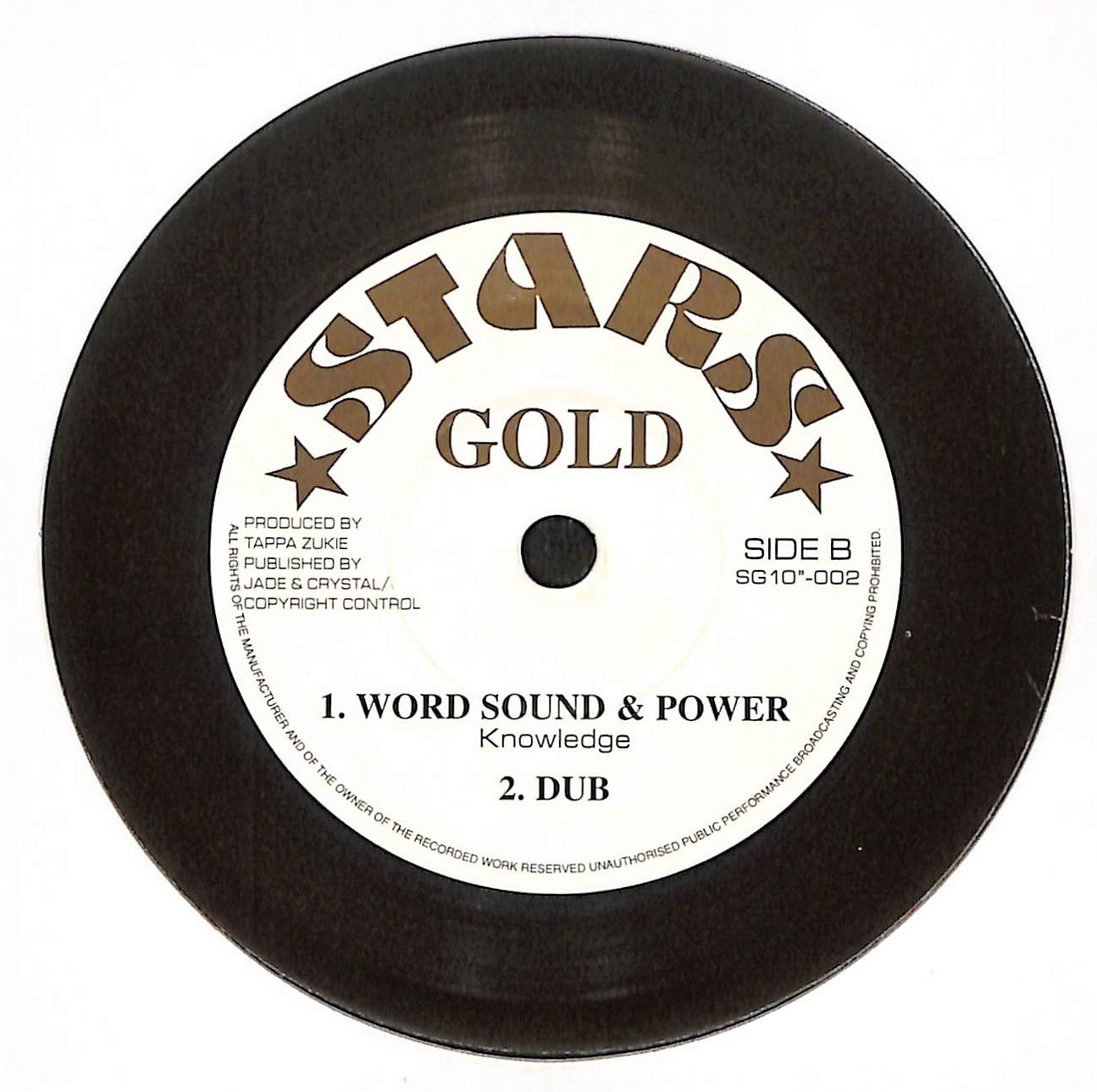 So Jah Jah Say / Word Sound And Power