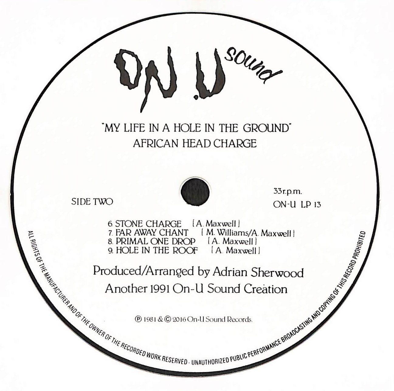 My Life In A Hole In The Ground