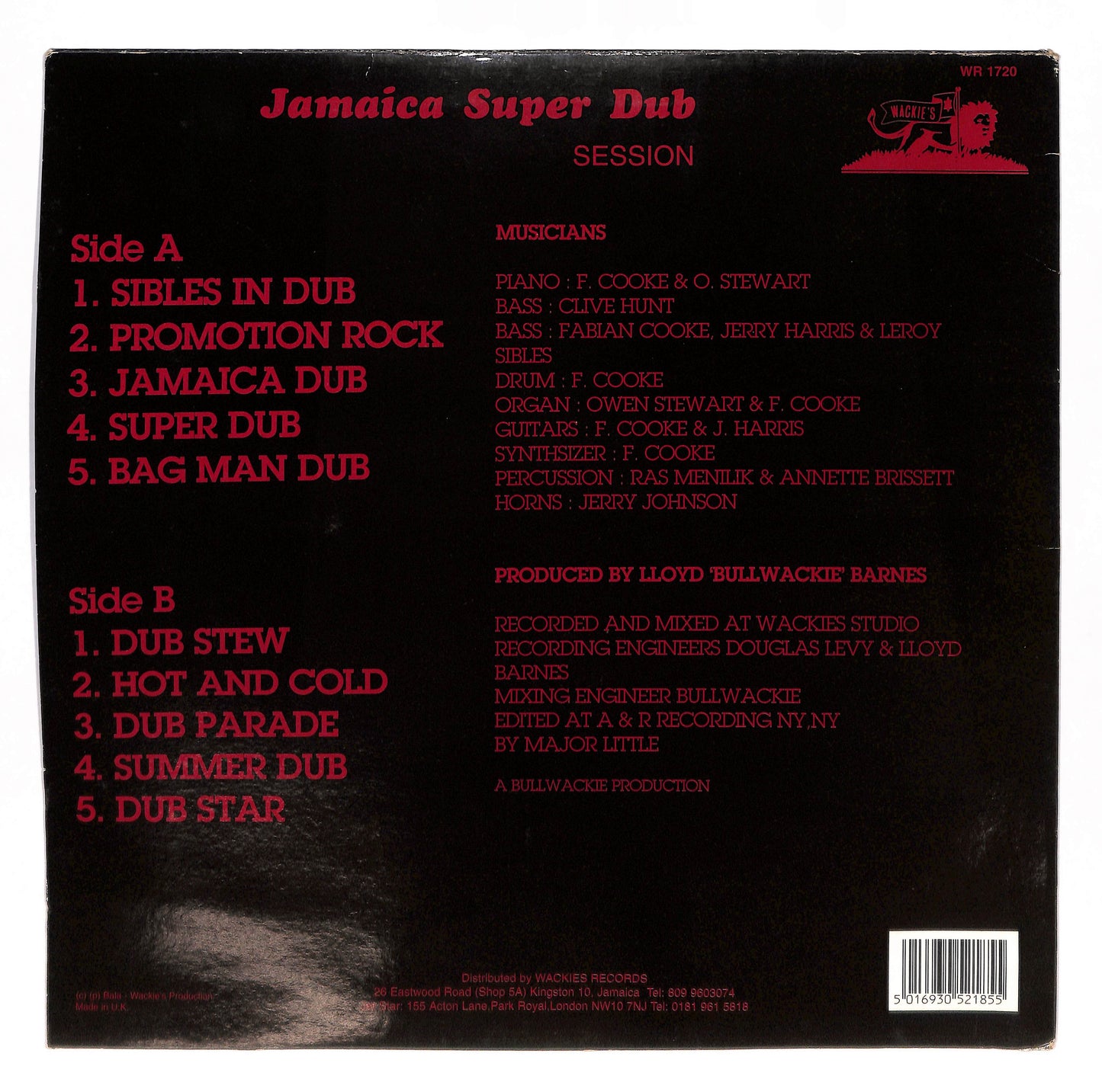 Jamaica Super Dub Session