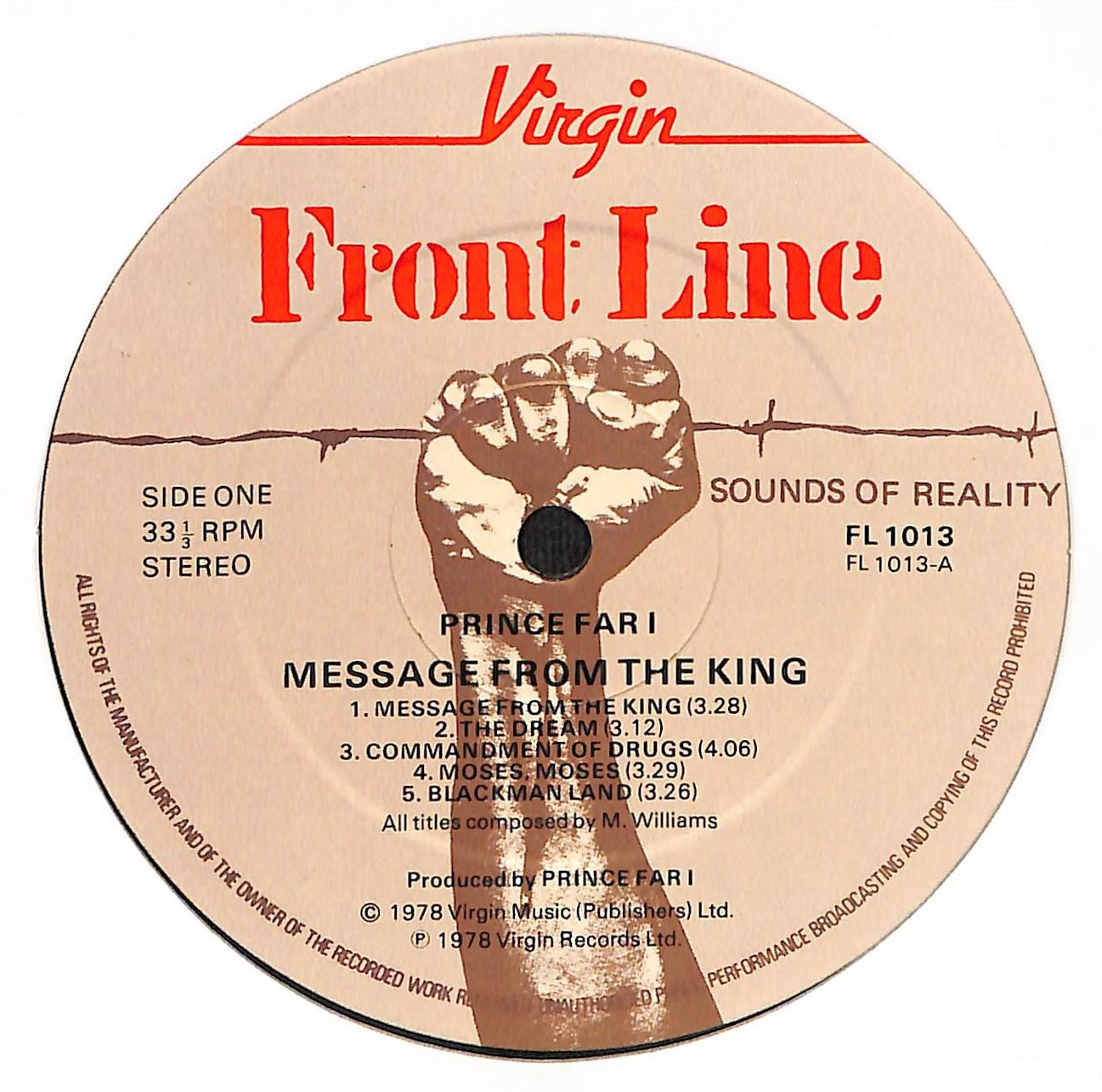 Message From The King