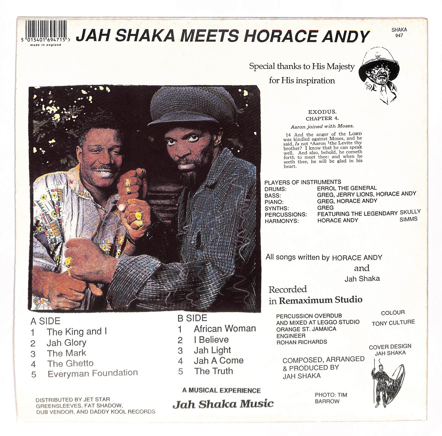 Jah Shaka Meets Horace Andy