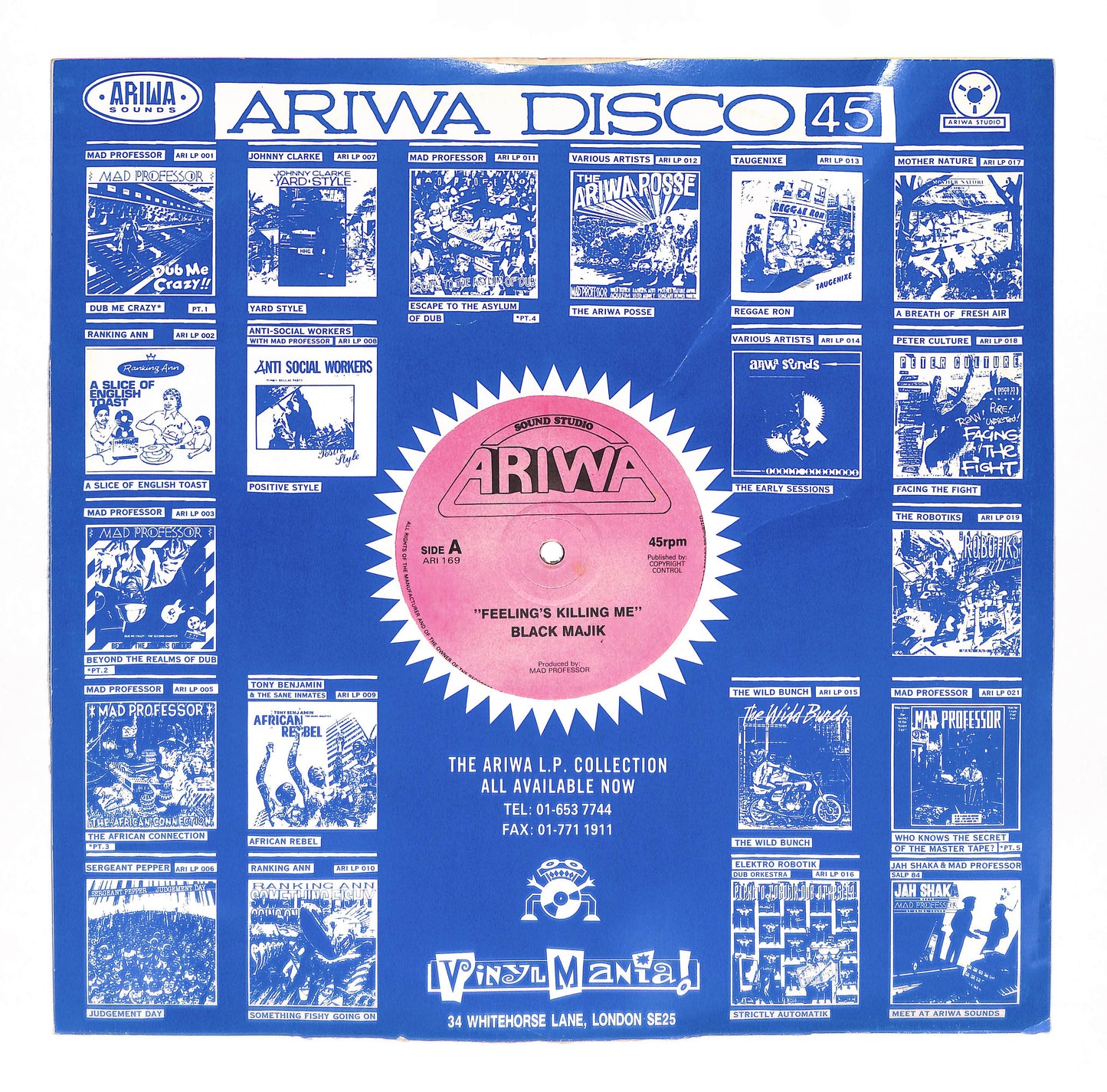 Feeling's Killing Me / No Man's Land