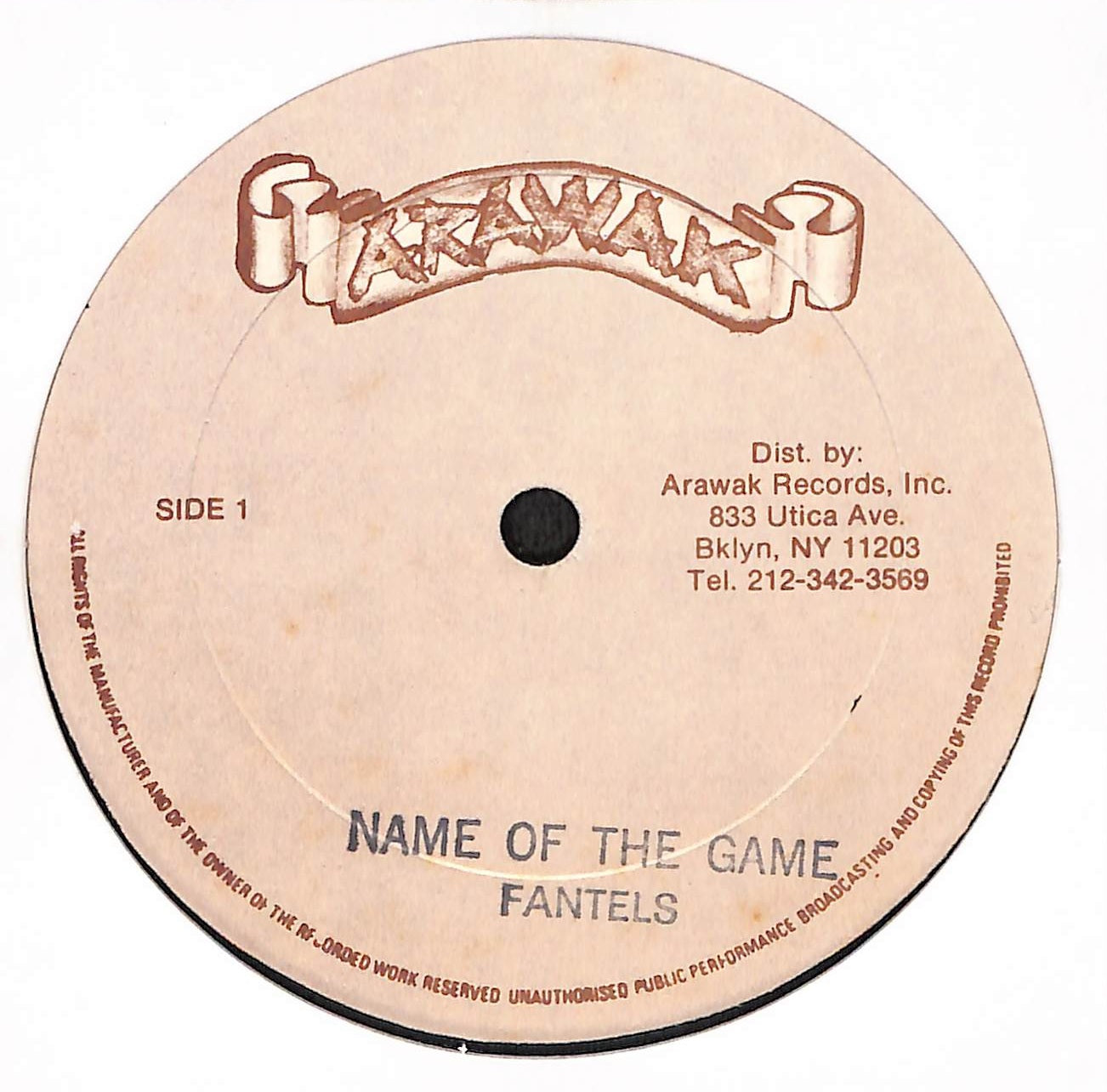 Name Of The Game / Walk With Jah