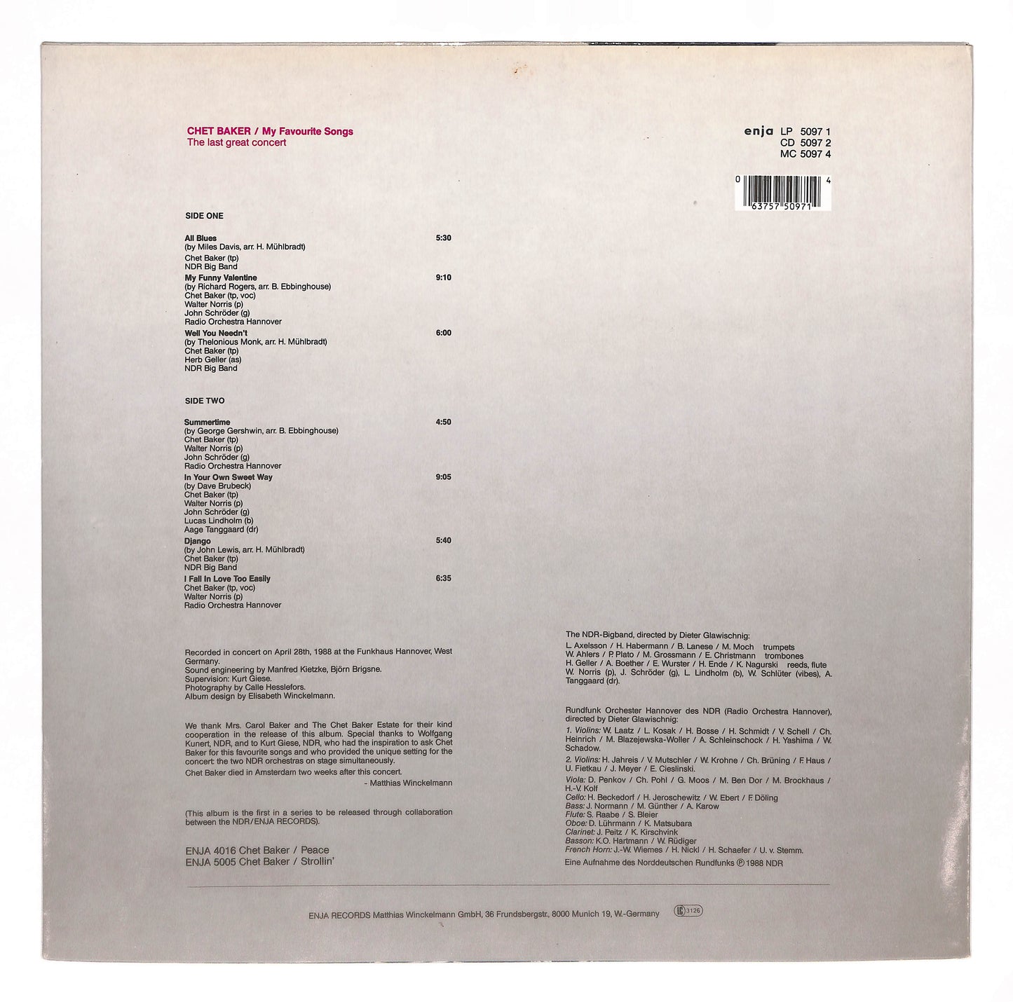 My Favourite Songs - The Last Great Concert