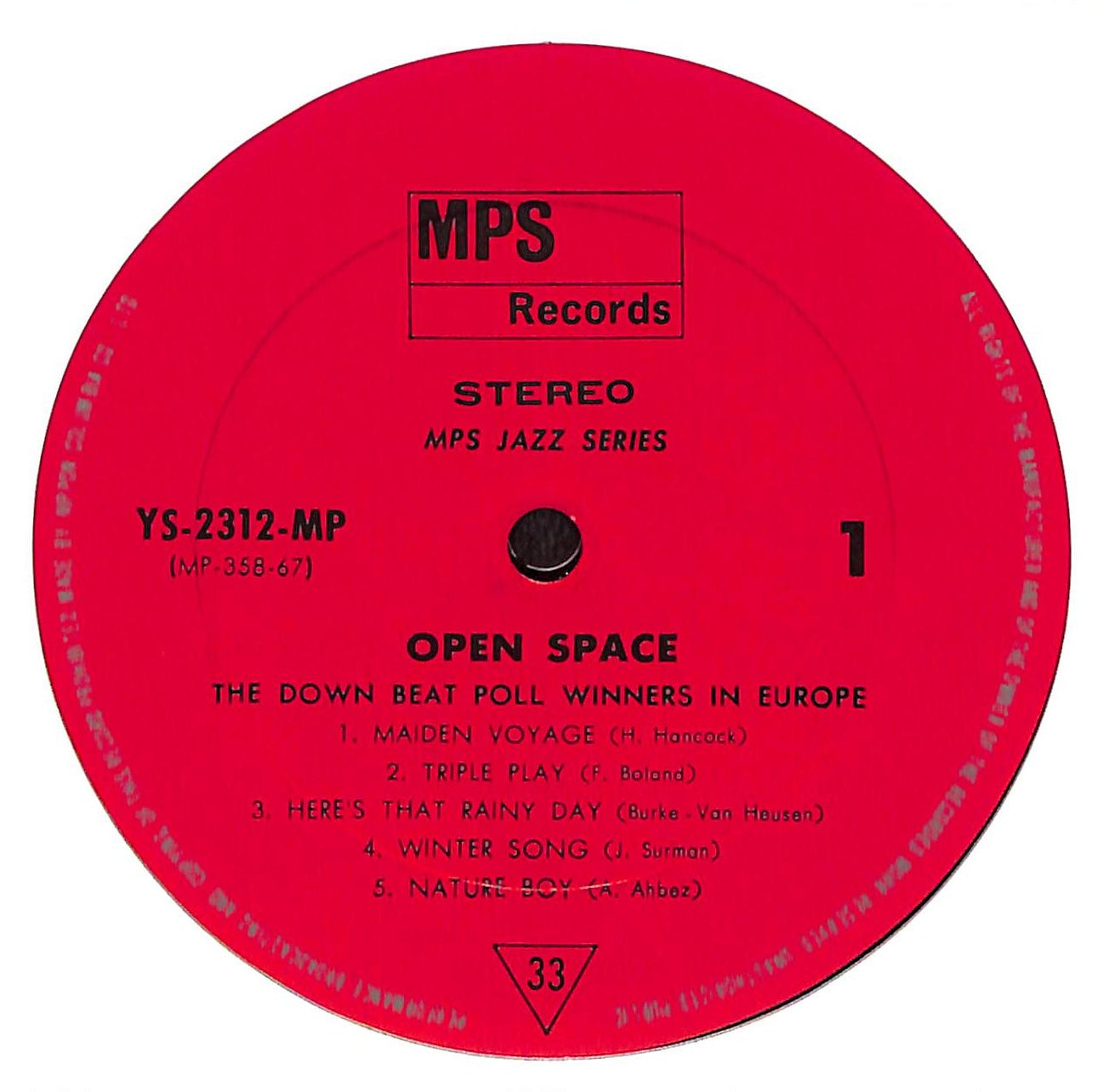 Open Space (The Down Beat Poll Winners In Europe)