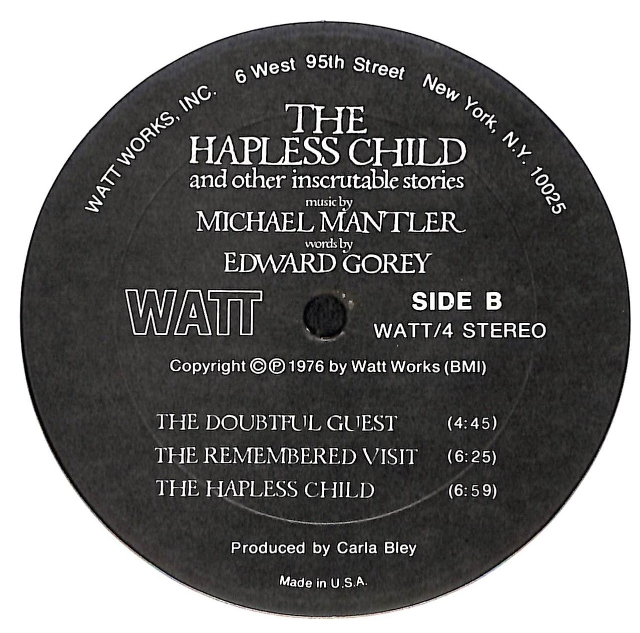 The Hapless Child  (And Other Inscrutable Stories)