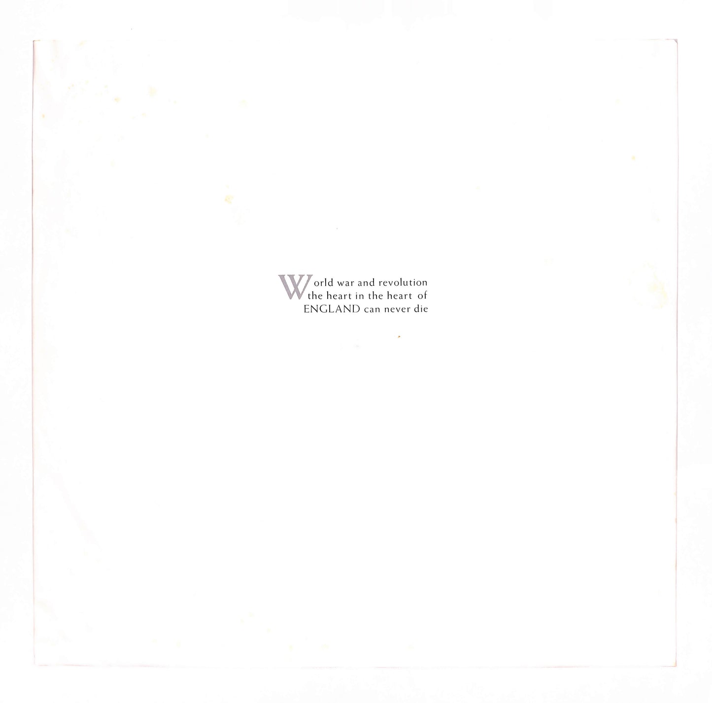 Bringing Home The Ashes