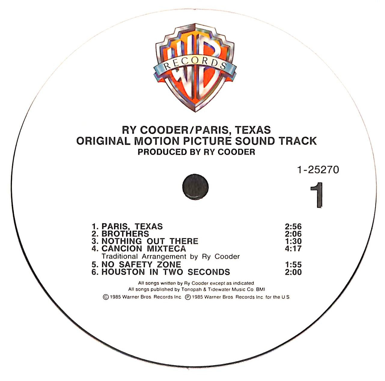 Paris, Texas (Original Motion Picture Soundtrack)