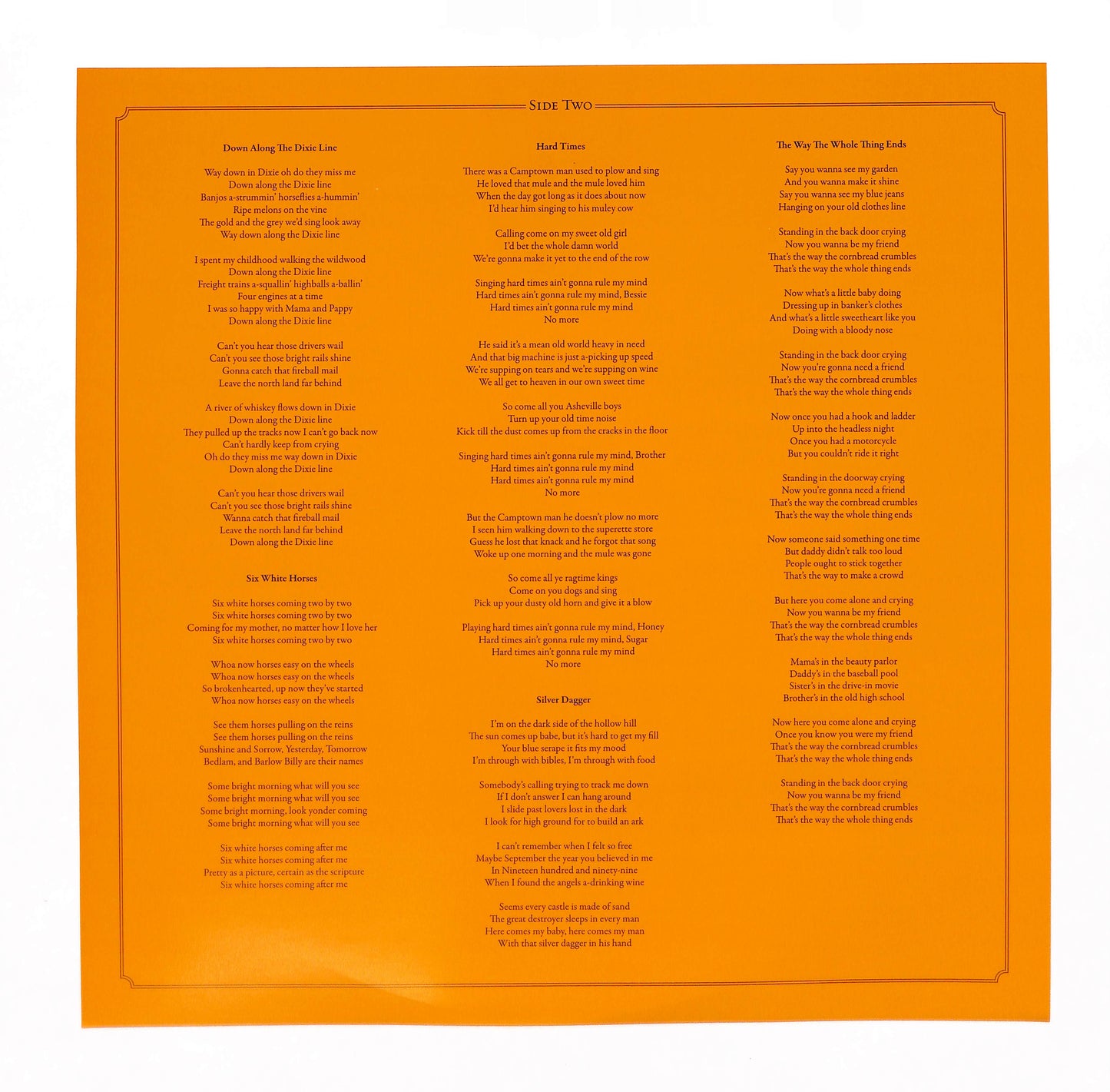 The Harrow & The Harvest