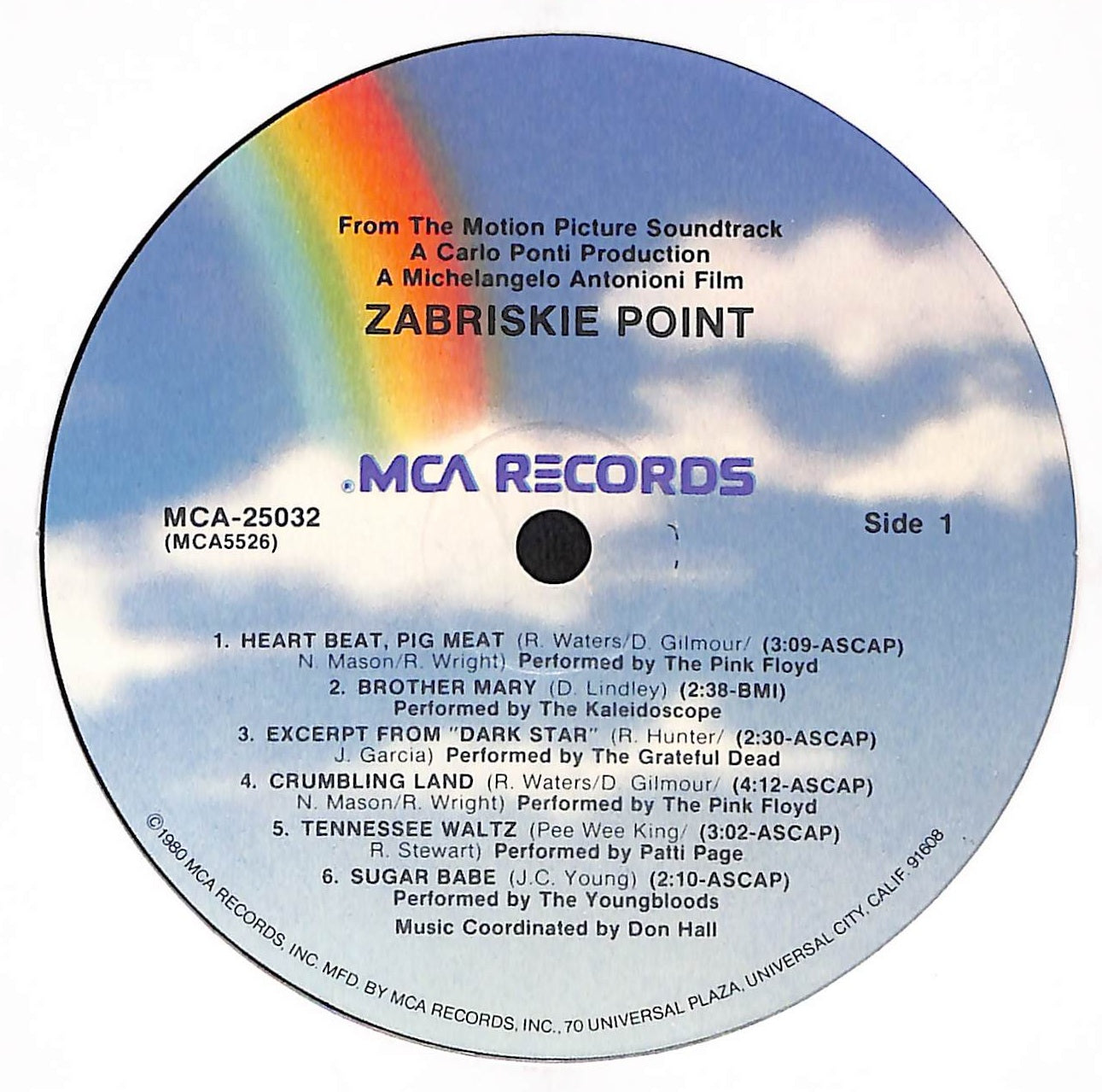 Zabriskie Point (Music From The Motion Picture Sound Track)