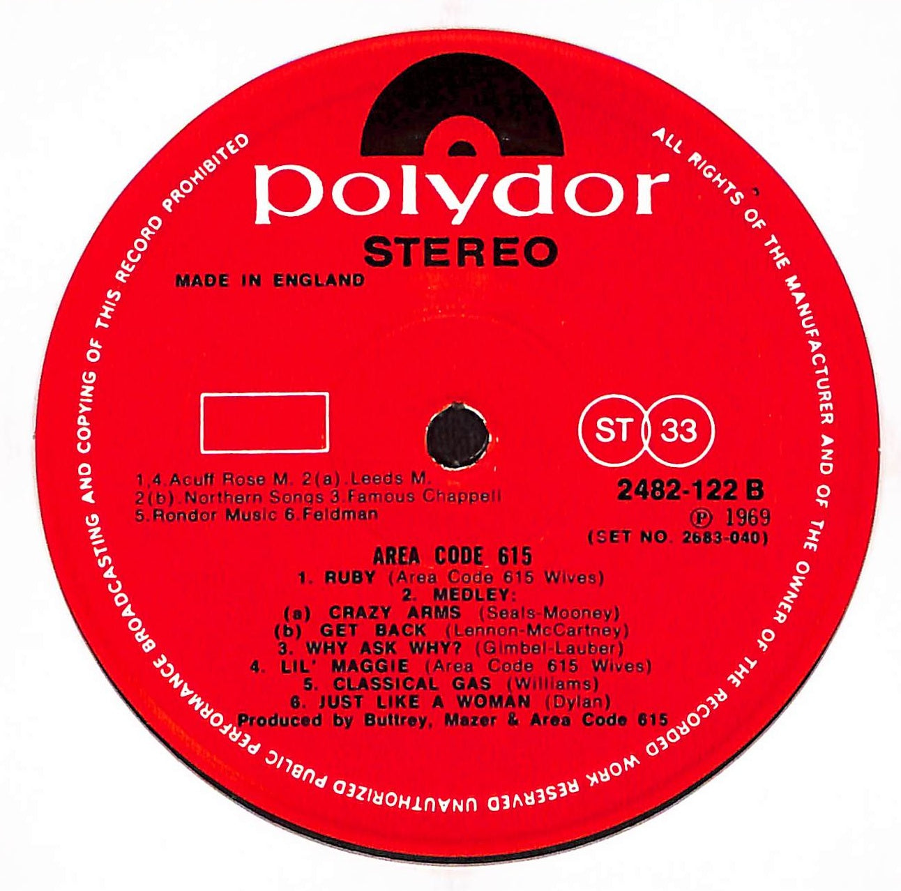 Area Code 615 / Trip In The Country