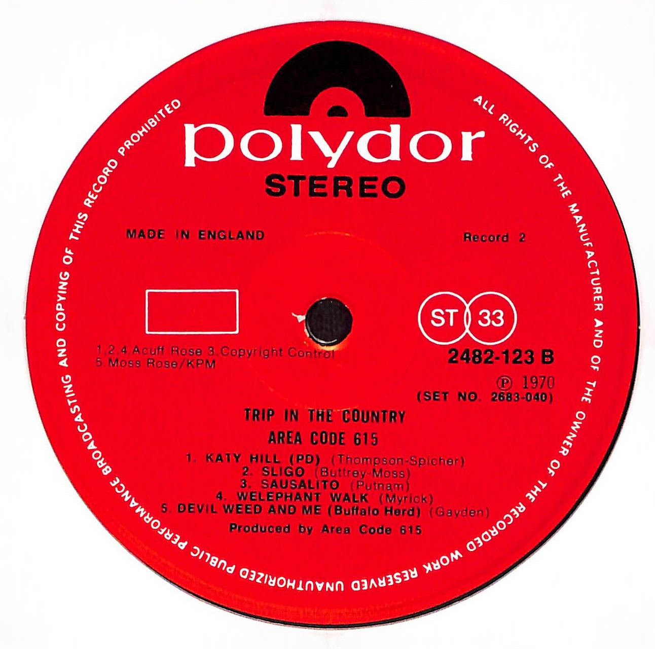 Area Code 615 / Trip In The Country