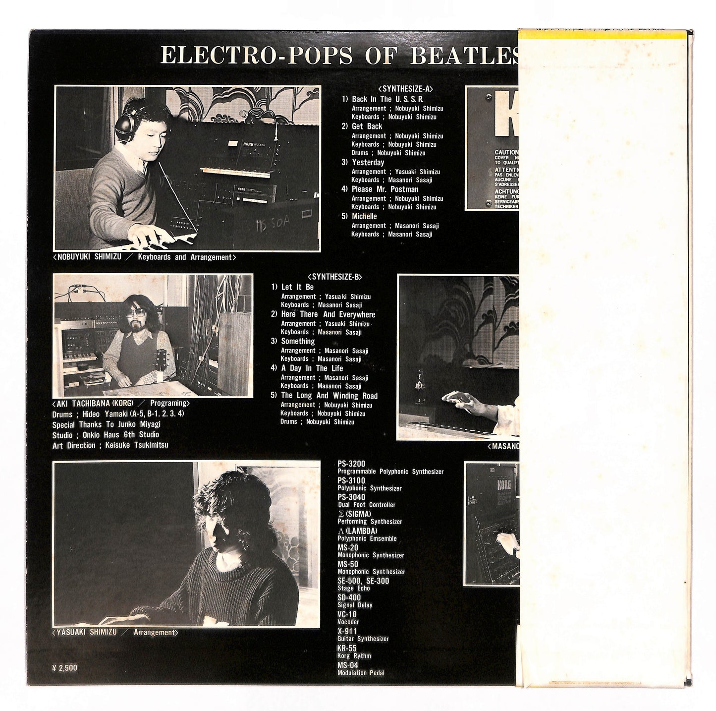 Electro-Pops Of Beatles '80