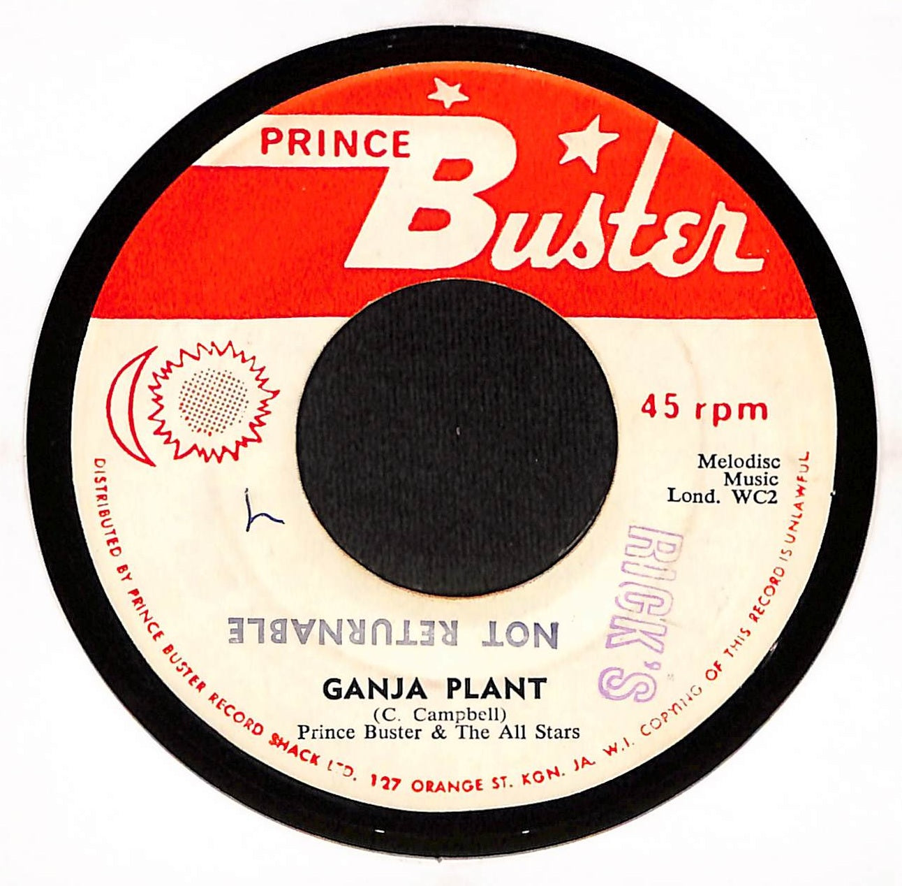 Ganja Plant / Freedom Street