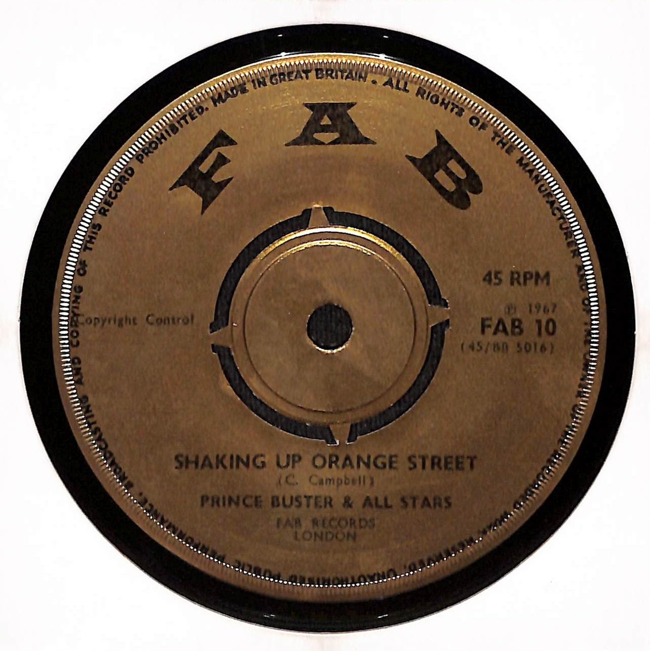 Shakin' Up Orange Street / Black Girl