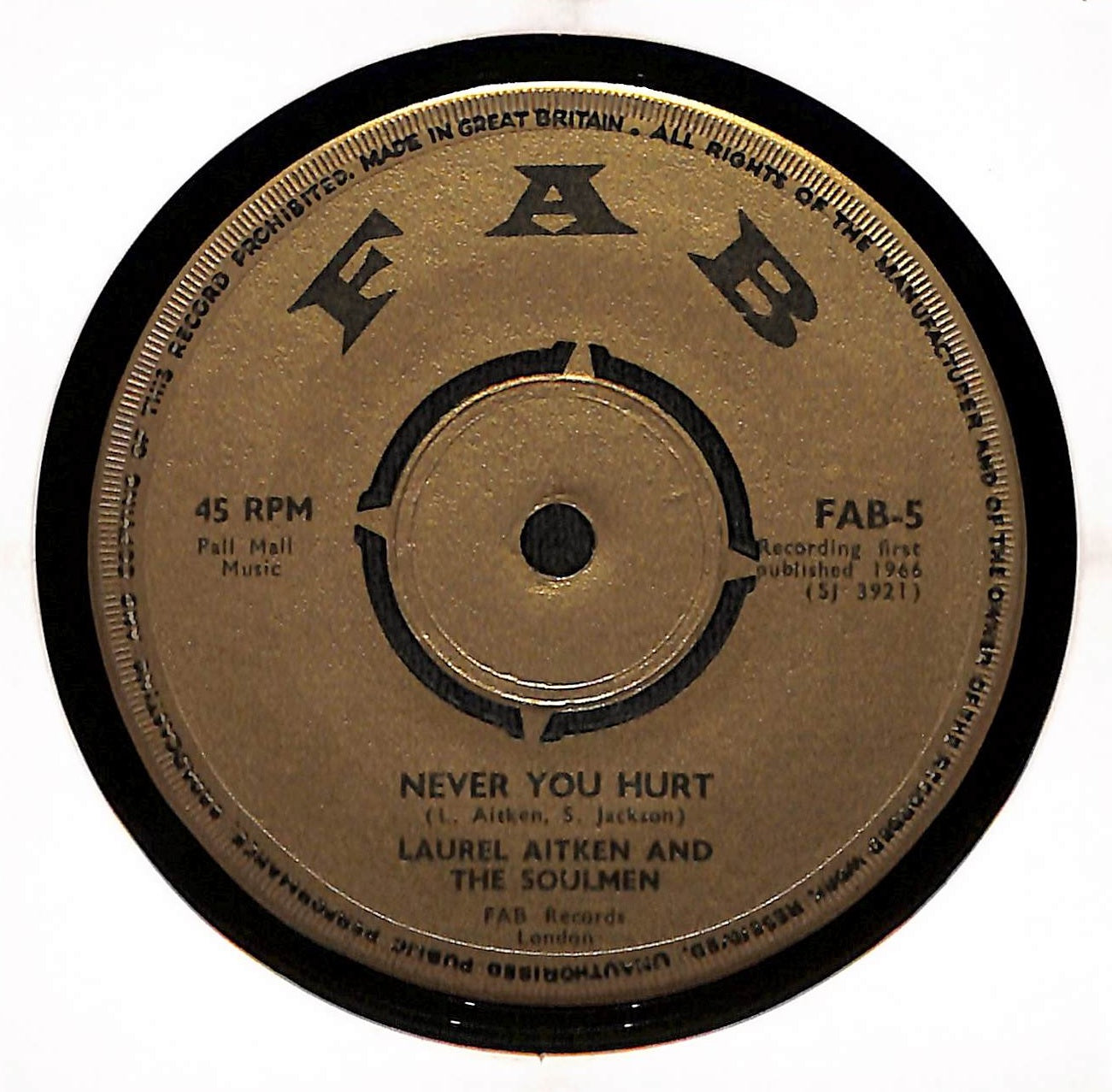 I Need You c/w Never You Hurt